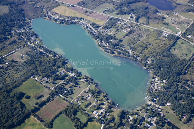 Silver Lake in Lenawee County, Michigan